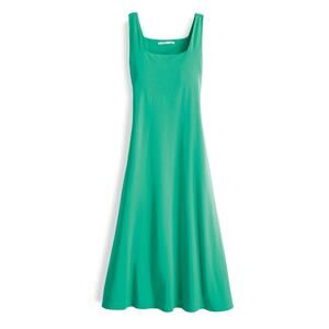 Peruvian Connection Women’s Sleeveless Scoop Neck Pima Cotton Jersey Dress Large